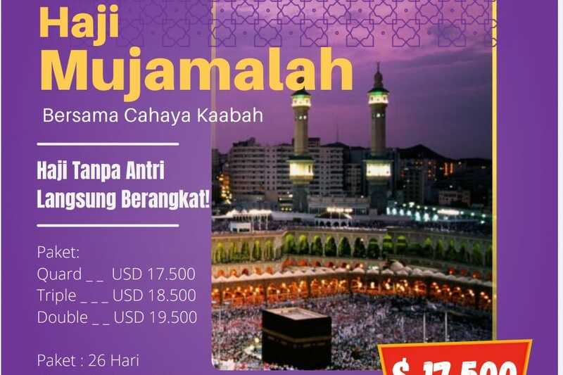 Daftar Haji Mujamalah - Haji Tanpa Antri - Daftar Sekarang Juga! | Cahaya Kaabah Travel Kranggan | 081219315458 Daftar Haji Mujamalah - Haji Tanpa Antri - Daftar Sekarang Juga! | Cahaya Kaabah Travel Kranggan | 081219315458