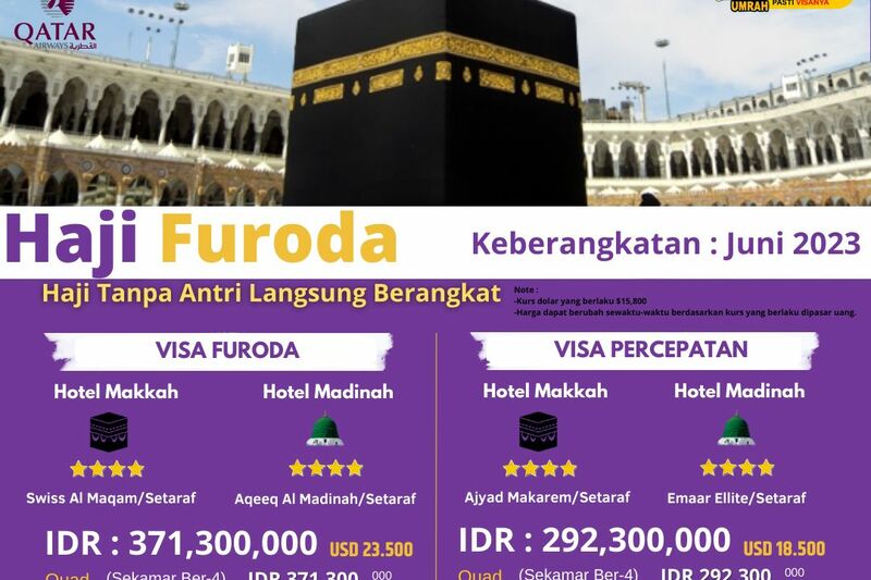Haji Furoda - Daftar Sekarang Dapat Harga Spesial! Hanya Ada Disini | Cahaya Kaabah Travel Sawangan | 081219315458 Haji Furoda - Daftar Sekarang Dapat Harga Spesial! Hanya Ada Disini | Cahaya Kaabah Travel Sawangan | 081219315458