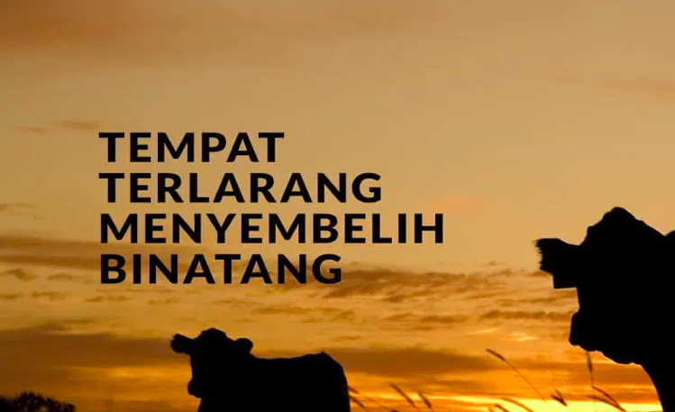 Tempat Terlarang Menyembelih
