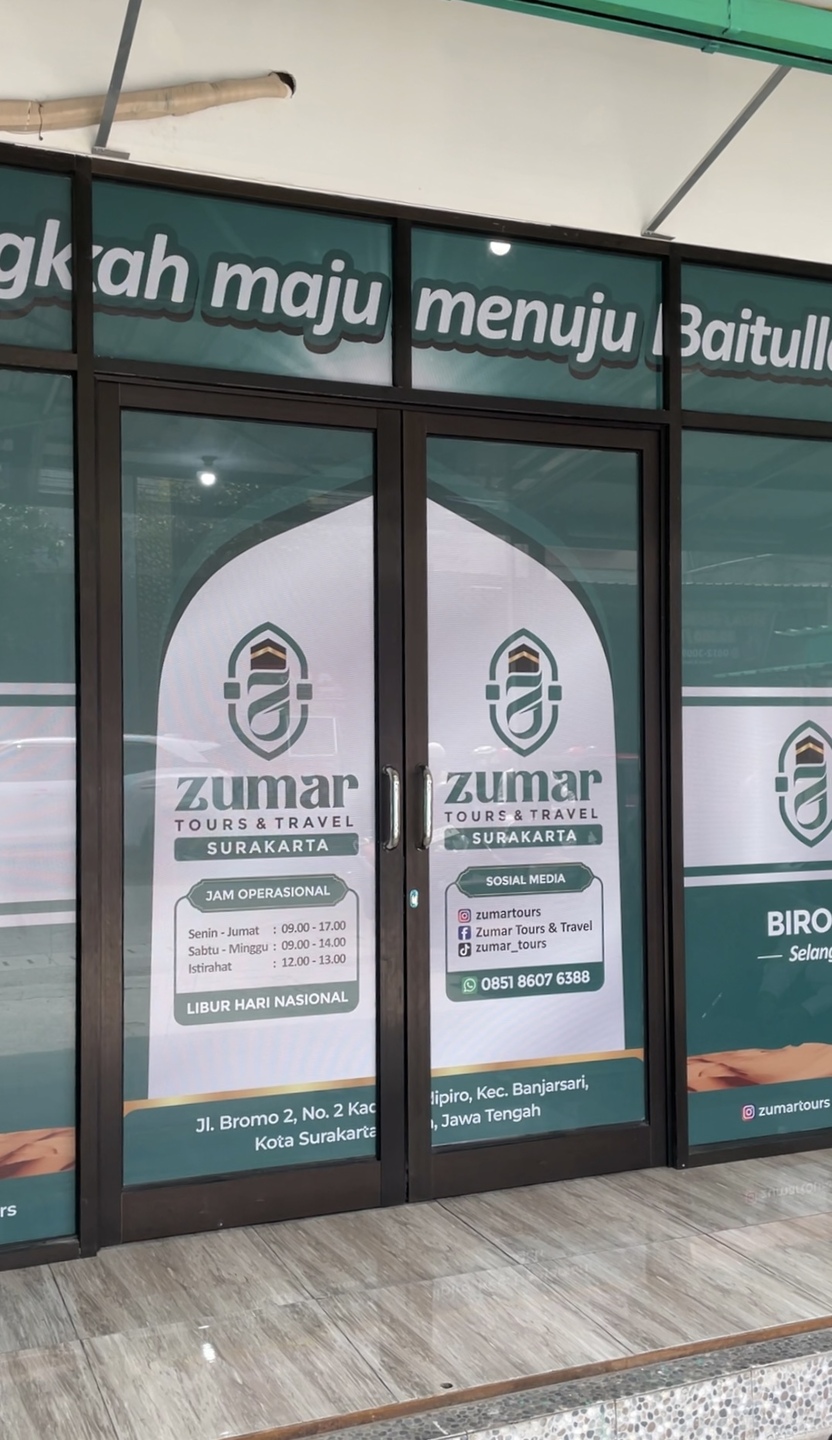 Zumar Tours & Travel Cabang Surakarta Resmi dibuka!