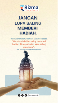 Jangan Lupa Saling Memberi Hadiah