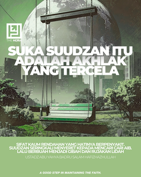 Suka Suudzan Itu adalah Akhlak yang Tercela