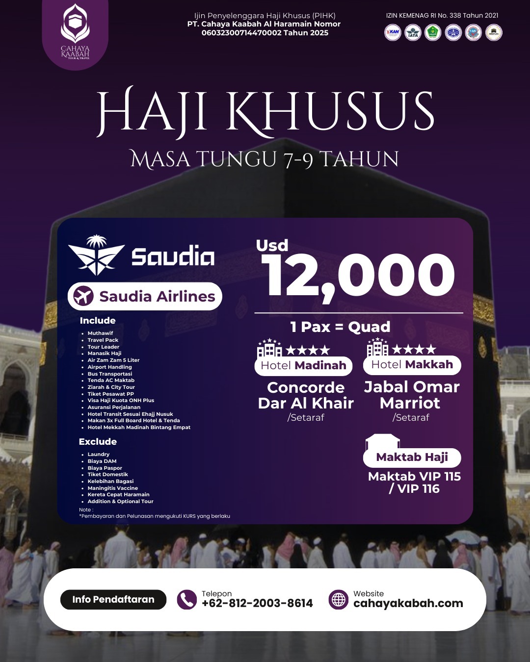 HAJI PLUS, HAJI KHUSUS 2026 MURAH DAN TERPERCAYA, FASILITAS TERBAIK DI MEDAN, DELI SERDANG, LUBUK PAKAM, SUMUT | 081219315458 HAJI PLUS, HAJI KHUSUS 2026 MURAH DAN TERPERCAYA, FASILITAS TERBAIK DI MEDAN, DELI SERDANG, LUBUK PAKAM, SUMUT | 081219315458