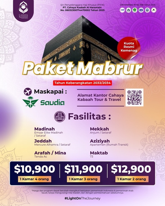 PAKET MABRUR 2025 | HUB : 085692463920 PAKET MABRUR 2025 | HUB : 085692463920