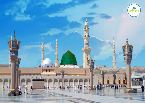 Kode Warna di Setiap Akses Pintu Keluar Masjid Nabawi