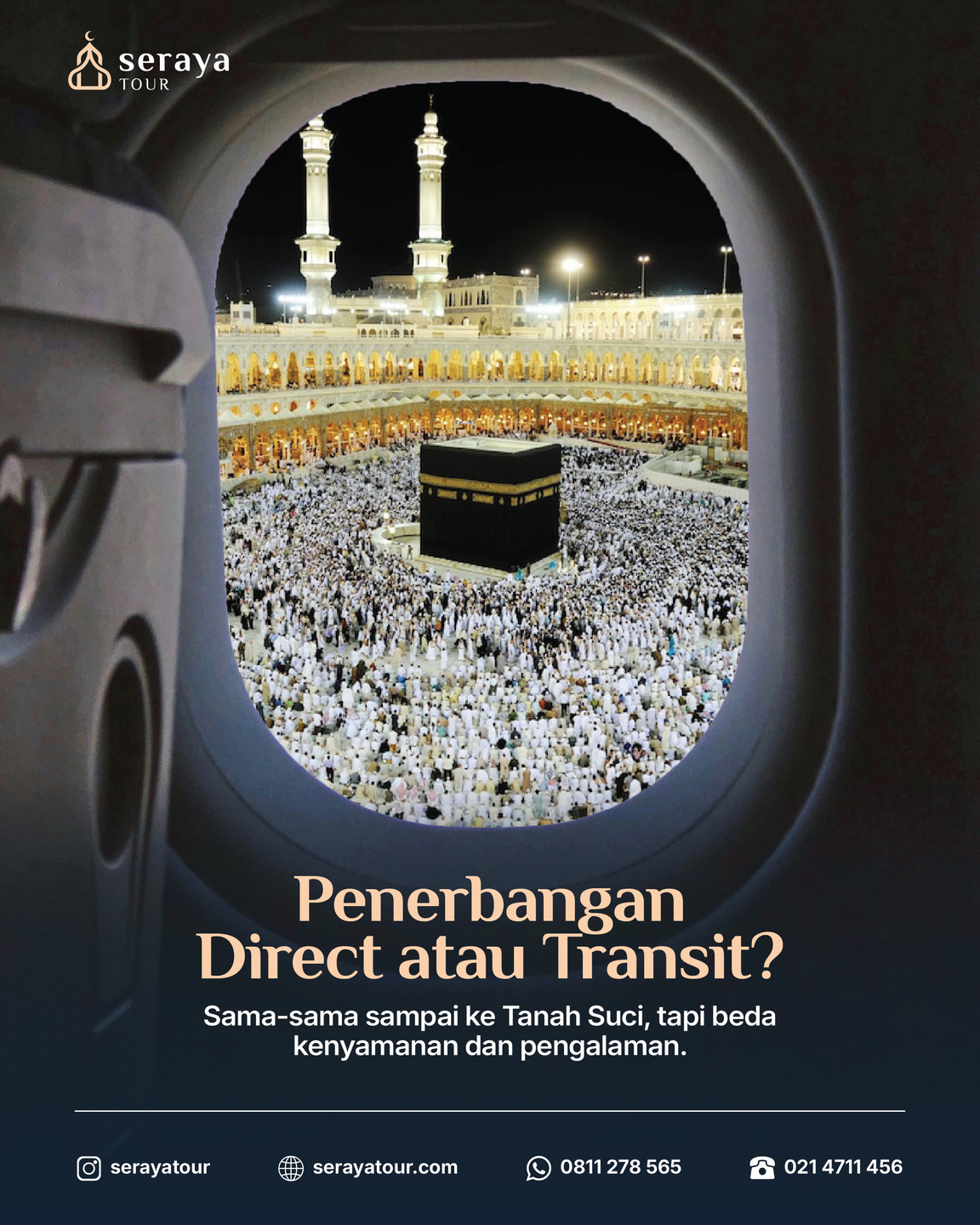 Maskapai Direct dan Transit: Mana yang Lebih Nyaman untuk Perjalanan Umrah?