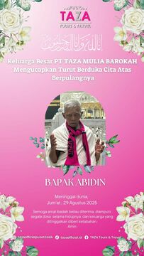 Doa untuk Almarhum Bapak Abidin