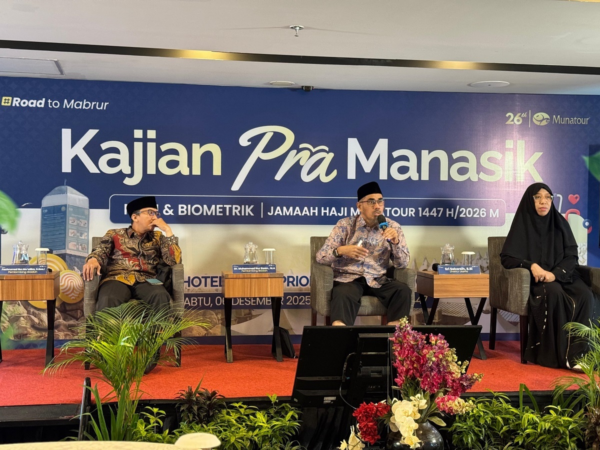 Munatour Gelar Pra Manasik, MCU & Biometrik: Langkah Awal Persiapan Haji 1447 H / 2026 M