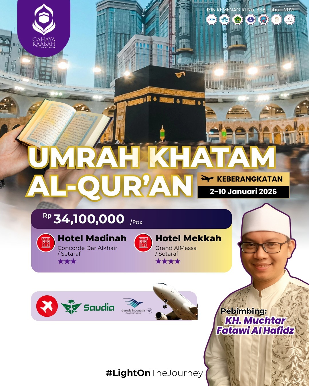 Umroh Khatam Al-Qur’an 2026: Menutup Mushaf di Tanah Suci | Cibubur | Hub 0895 0888 4721