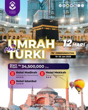 UMROH PLUS TURKI TERPERCAYA DI CILEUNGSI, CIBINONG, BOGOR, DEPOK, BEKASI | TRAVEL CAHAYA KAABAH TELP 085129077031