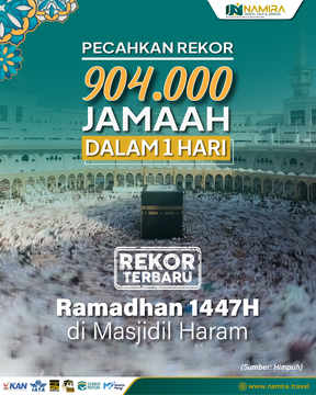 Masjidil Haram Catat Rekor Baru di Ramadhan 1447H 🕋