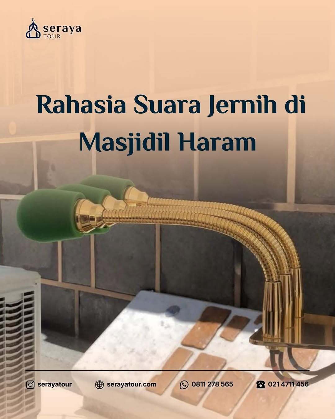 Rahasia Suara Jernih di Masjidil Haram: Perpaduan Teknologi dan Kekhusyukan 