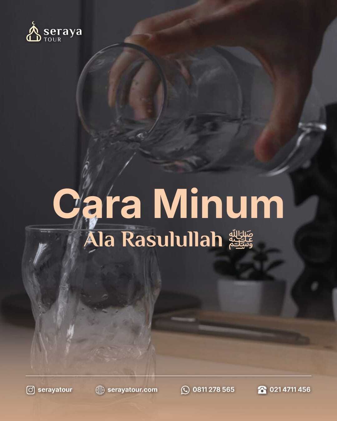 Cara Minum Ala Rasulullah