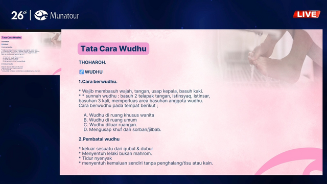 Eksklusif Road to Mabrur: Fiqh Wanita dan Thaharah Haji oleh Ustadzah Fauziah Parinduri