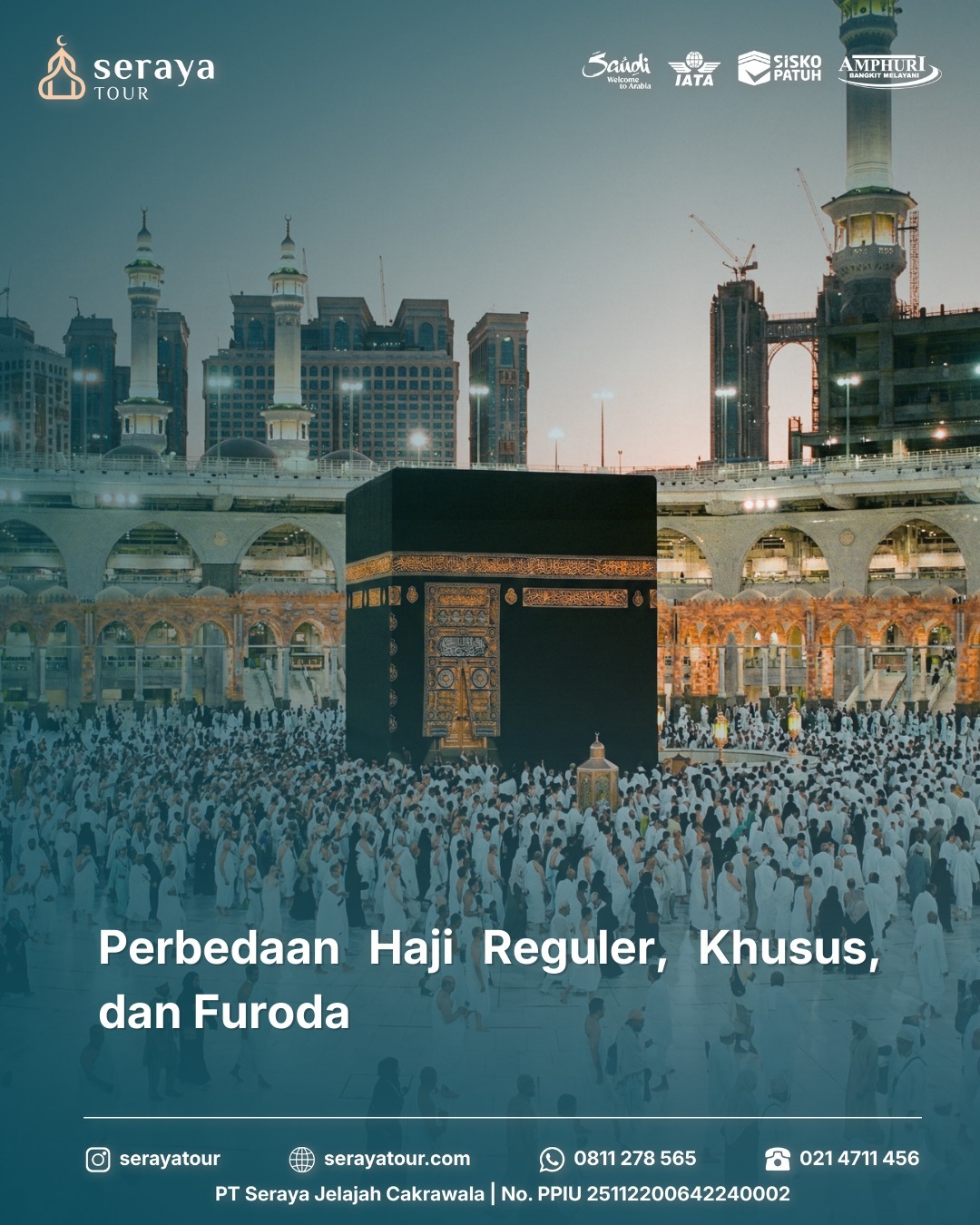 Perbedaan Haji Reguler, Khusus, dan Furoda