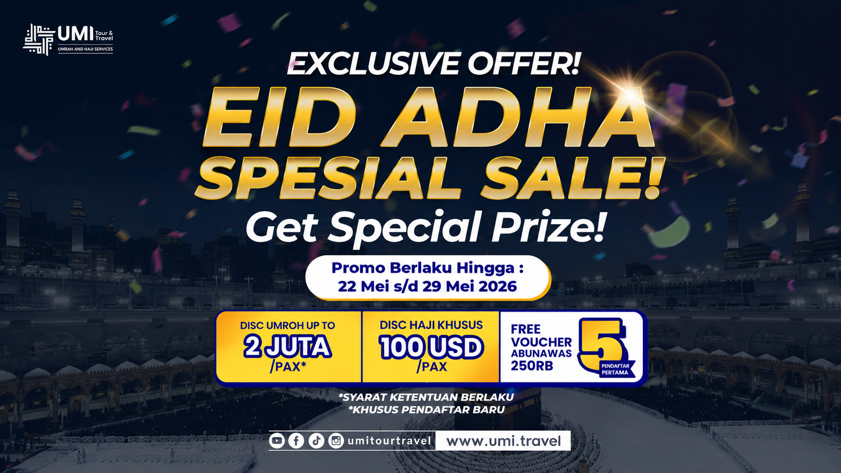 🌙✨ EXCLUSIVE OFFER — EID ADHA SPESIAL SALE! ✨🌙 🌙✨ EXCLUSIVE OFFER — EID ADHA SPESIAL SALE! ✨🌙