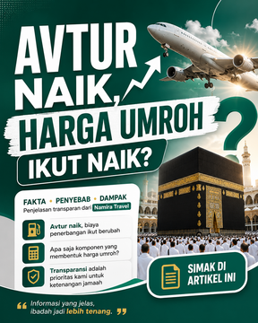 🚨 AVTUR NAIK, HARGA UMROH IKUT NAIK?