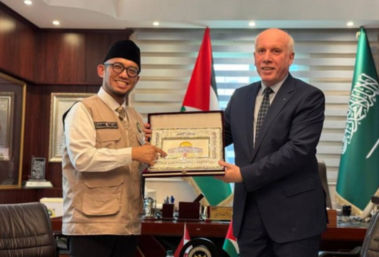 Bantuan Daging Dam Jemaah Haji Indonesia Disalurkan untuk Rakyat Palestina