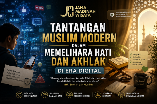Tantangan Muslim Modern dalam Memelihara Hati dan Akhlak di Era Digital