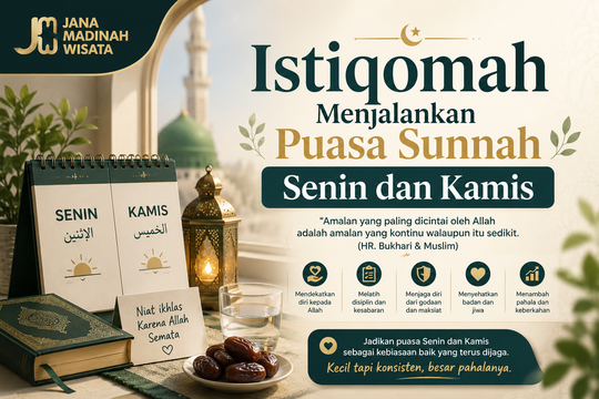 Istiqomah Menjalankan Puasa Sunnah Senin dan Kamis