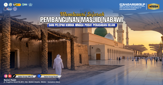 Menelusuri Sejarah Pembangunan Masjid Nabawi: Dari Pelepah Kurma hingga Pusat Peradaban Islam