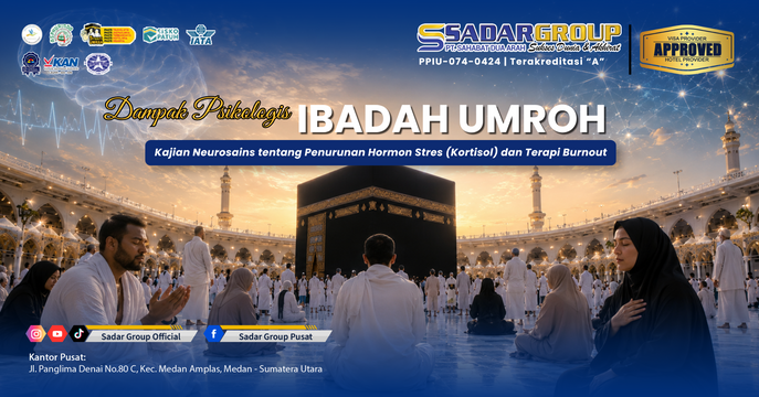 Dampak Psikologis Ibadah Umroh: Kajian Neurosains Penurunan Stres & Terapi Burnout