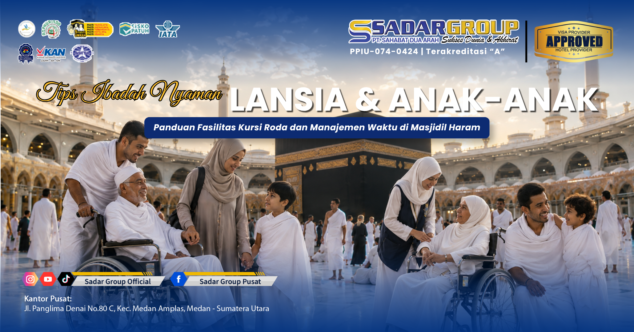 Tips Ibadah Umroh Nyaman Bersama Lansia dan Anak: Panduan Kursi Roda & Waktu Ibadah Tips Ibadah Umroh Nyaman Bersama Lansia dan Anak: Panduan Kursi Roda & Waktu Ibadah