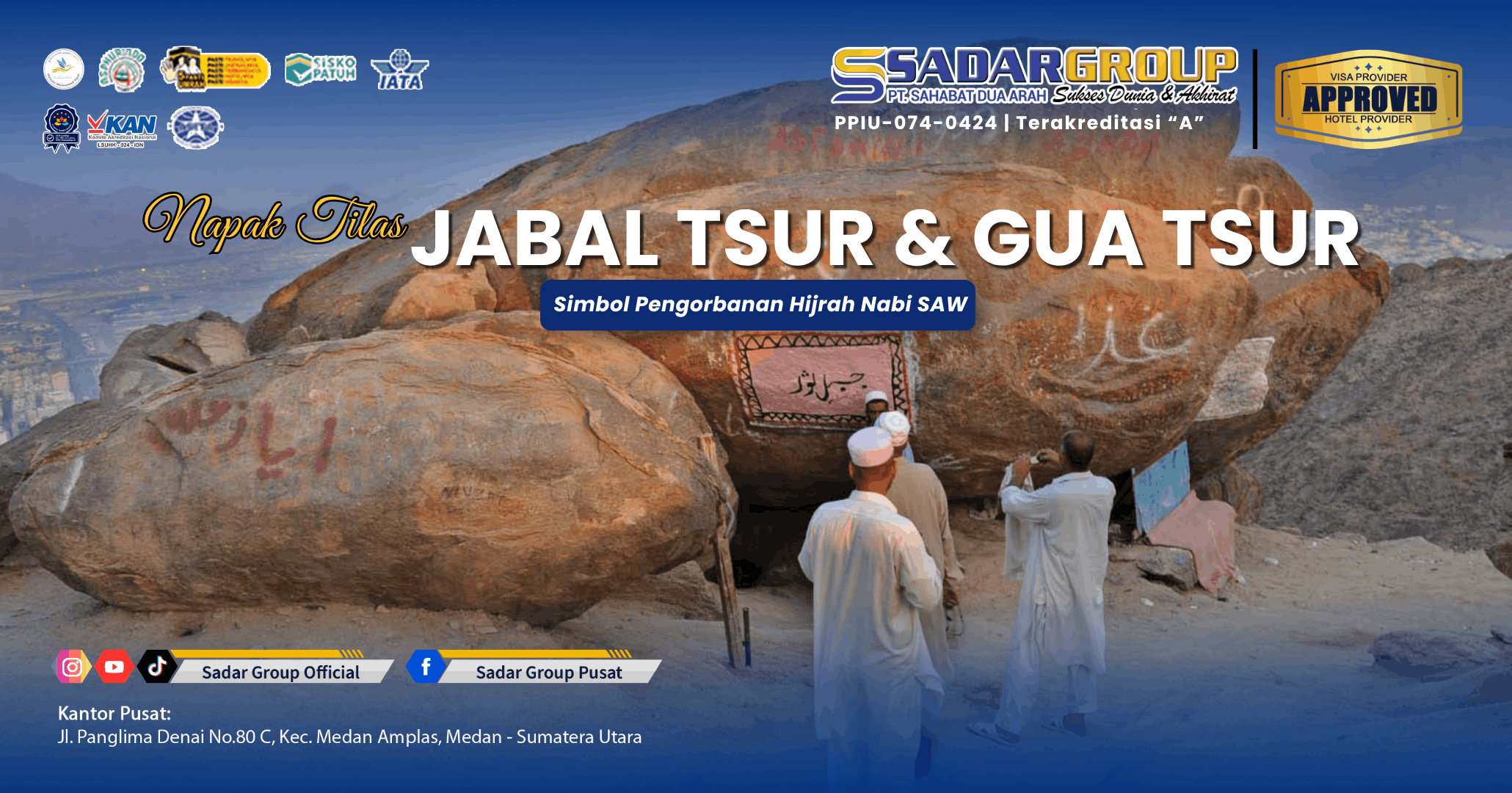 Napak Tilas Jabal Tsur dan Gua Tsur: Simbol Pengorbanan Hijrah Nabi SAW Napak Tilas Jabal Tsur dan Gua Tsur: Simbol Pengorbanan Hijrah Nabi SAW