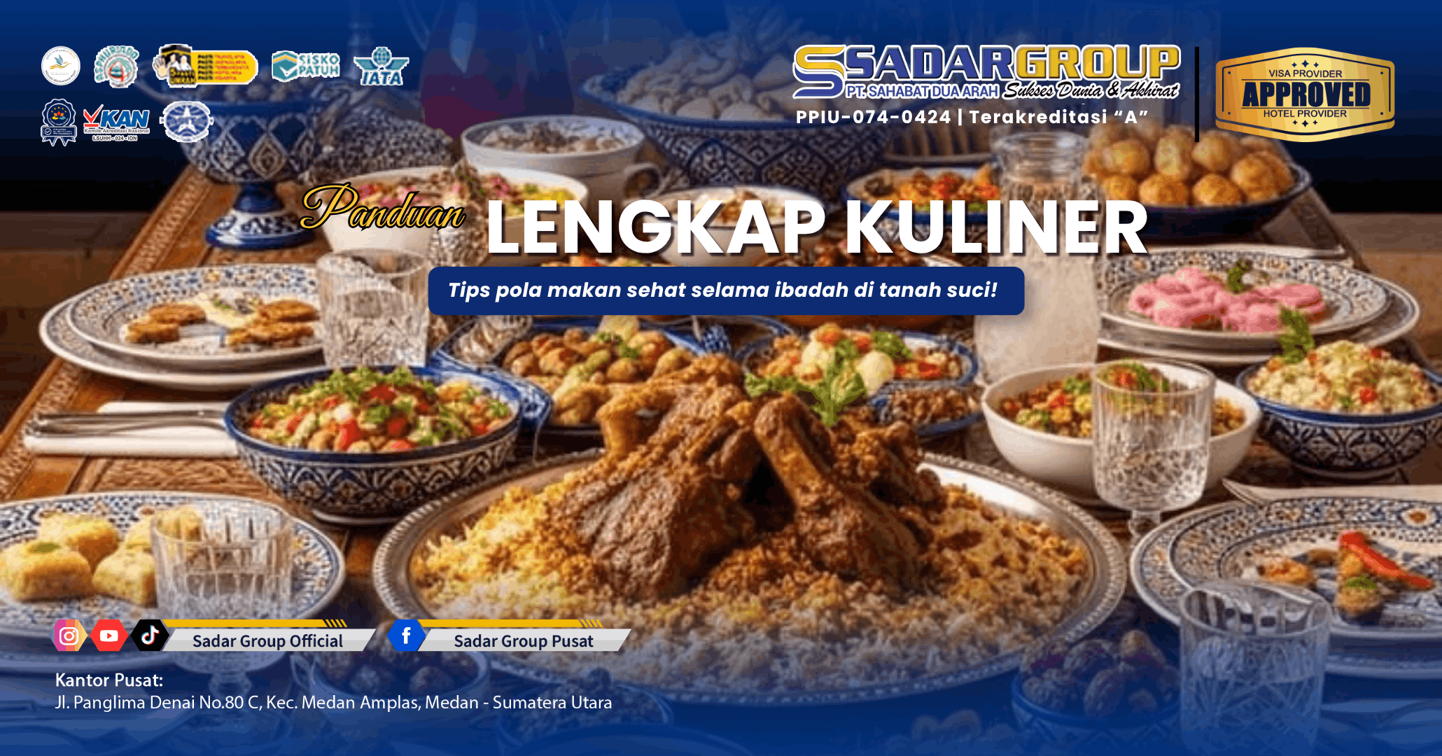 Panduan lengkap kuliner umroh & tips pola makan sehat selama di tanah suci!