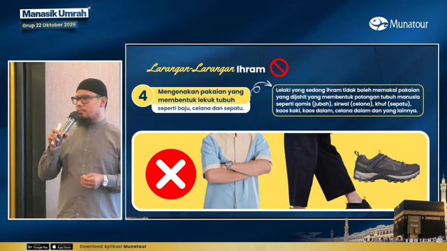 Manasik Umroh Munatour Grup 22 Oktober 2026: Umroh Mabrur Dimulai dari Manasik yang Benar