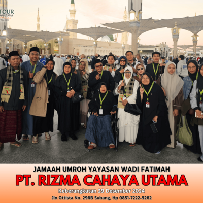Rombongan Umroh 29 Desember 2024