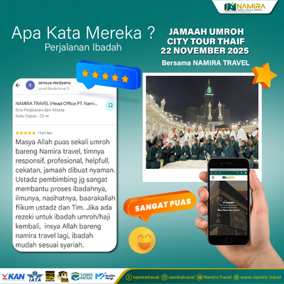 Testimoni Jamaah Umroh 22 November 2025