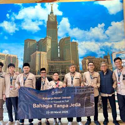 Keberangkatan Jamaah Umrah Bahagia Tanpa Jeda
