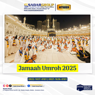 Rombongan Jamaah Umroh September 2025 PT Sahabat Dua Arah