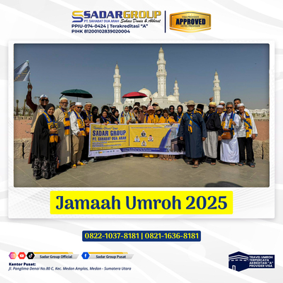 Rombongan Jamaah Umroh Oktober 2025 PT Sahabat Dua Arah