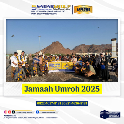 Rombongan Jamaah Umroh November 2025 PT Sahabat Dua Arah