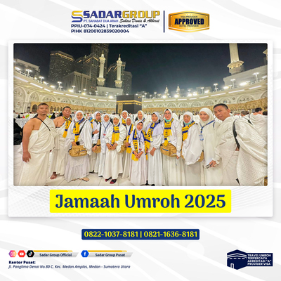 Rombongan Jamaah Umroh Desember 2025 PT Sahabat Dua Arah