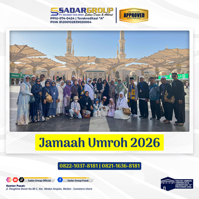 Rombongan Jamaah Umroh Januari 2026 PT Sahabat Dua Arah