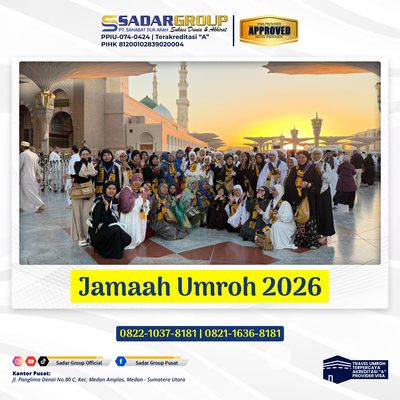 Rombongan Jamaah Umroh Februari 2026 PT Sahabat Dua Arah
