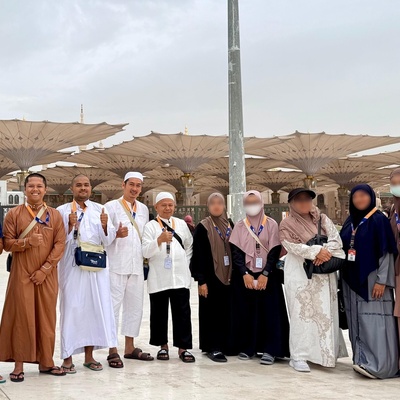 Group 30 Maret di Masjid Nabawi