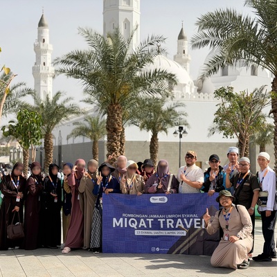 Group 1 April di Masjid Quba