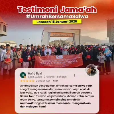 Testimoni Jamaah 15 Januari 2026