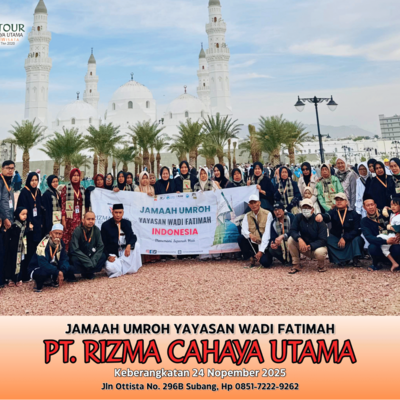 Rombongan Umroh 23 Nopember 2025 SV