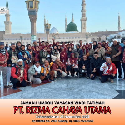 Rombongan Umroh 24 Nopember 2025