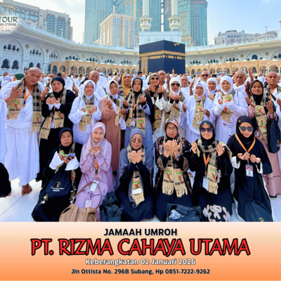Rombongan Umroh 2 Januari 2026