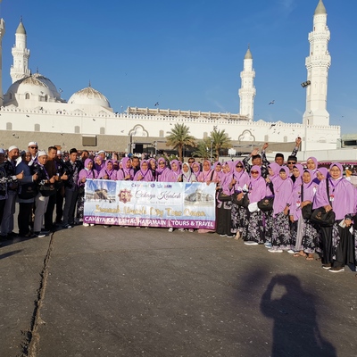 "Di Masjid Quba | Saat City Tour Kota Madinah" Pelaksanaan Umroh Kedua | 8 Des 2019