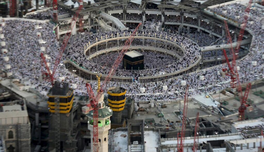 Proyek Perluasan Masjidil Haram. Sumber: google.com