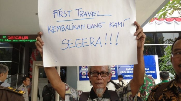 Berbagai kasus penipuan travel umroh di Indonesia, Sumber: batam.tribunnews.com