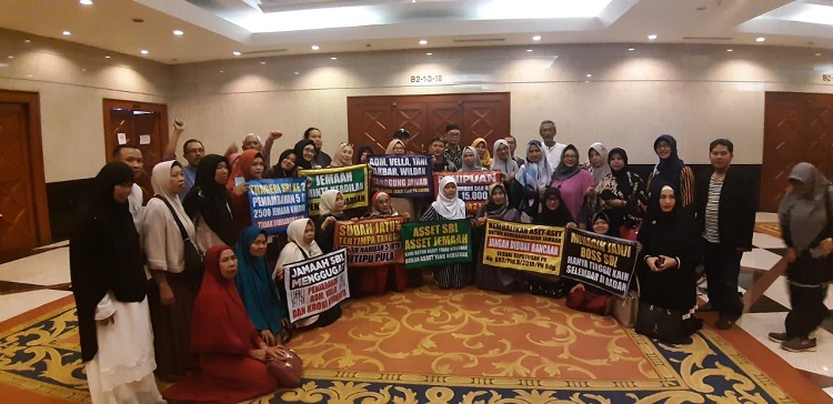 Korban penipuan travel umroh Solusi Balad Lumampah, Sumber: kingsmedia.id