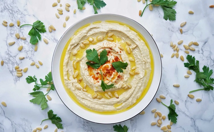Makanan Arab hummus, Sumber: thefoodeffect.co.uk
